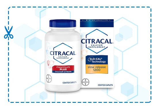 Calcium and Vitamin D Supplements Citracal®